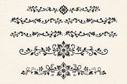 Floral Lace Frames & Ornament Bundle, an Object Graphic by Christine Krahl (Thumbnail 7 of 24)