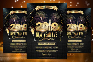 2019 NYE Flyer Template