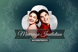 Marriage Invitation WordPress Theme