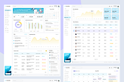 School Management Dashboard, an UI Kit Template by peterdraw (Thumbnail 7 of 7)