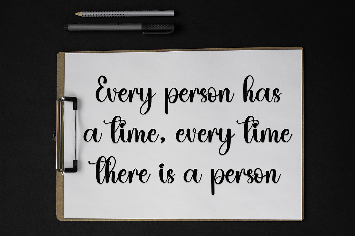 Abstract, a Handwritten Font by InermediaSTUDIO (Photo 6 of 7)