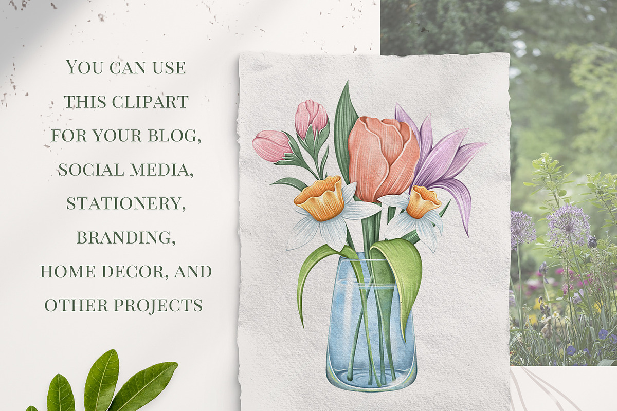 Gardening Clipart PNG Set, an Object Illustration by Mespilia (Photo 4 of 5)