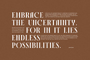 Jisoya Elegant Serif Font Typeface, a Serif Font by Graphicxell (Thumbnail 2 of 10)