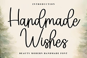 Handmade Wishes, a Handwritten Font by FreshTypeINK (Thumbnail 1 of 8)