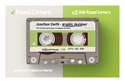 Mixtape Business Card, a Business Card Template by FlatlineRo (Thumbnail 2 of 3)