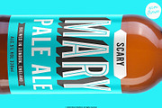 Beer bottle mockup, a Packaging Mockup by Itsmesimon (Thumbnail 3 of 6)