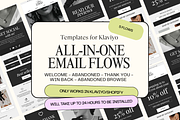 Klaviyo Email Flows, an Email Template by Template Twist Shop (Thumbnail 1 of 8)
