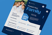 Insurance Flyer, a Flyer Template by graphicook (Thumbnail 2 of 3)