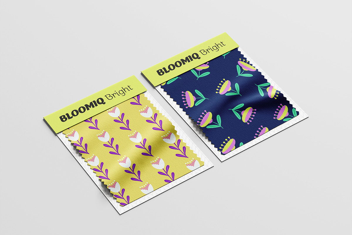 Bright Retro Floral Pattern Set, a Pattern Graphic by Asya Melkonyan Patterns (Photo 12 of 16)