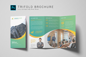 Business Trifold Brochure V999