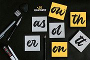 Hadelia Brush, a Handwritten Font by Fargun Studio (Thumbnail 3 of 11)