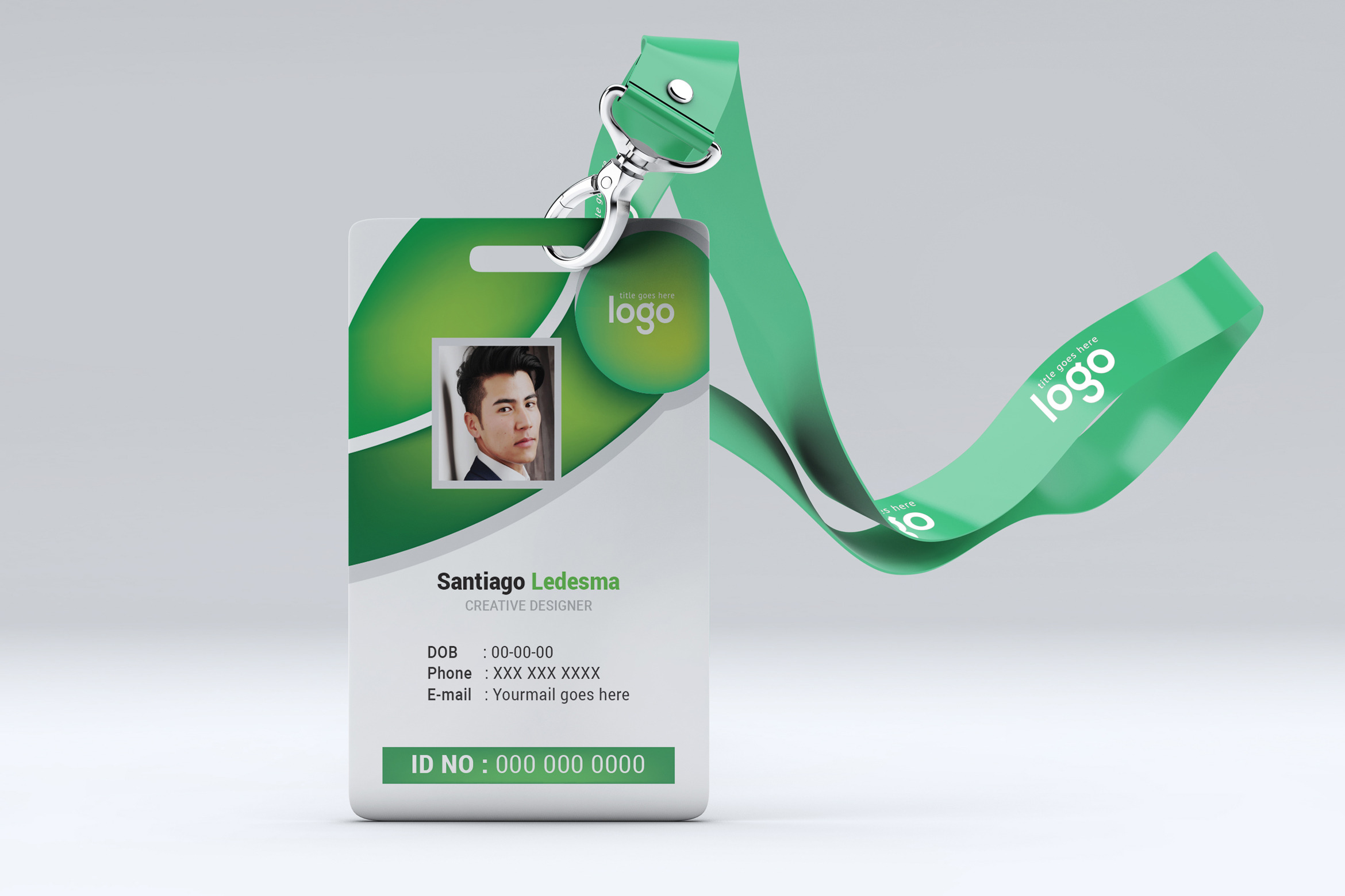 ID Card, a Stationery Template by ZAAS