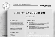 Resume/CV, a Resume Template by Form Fabrique (Thumbnail 3 of 7)