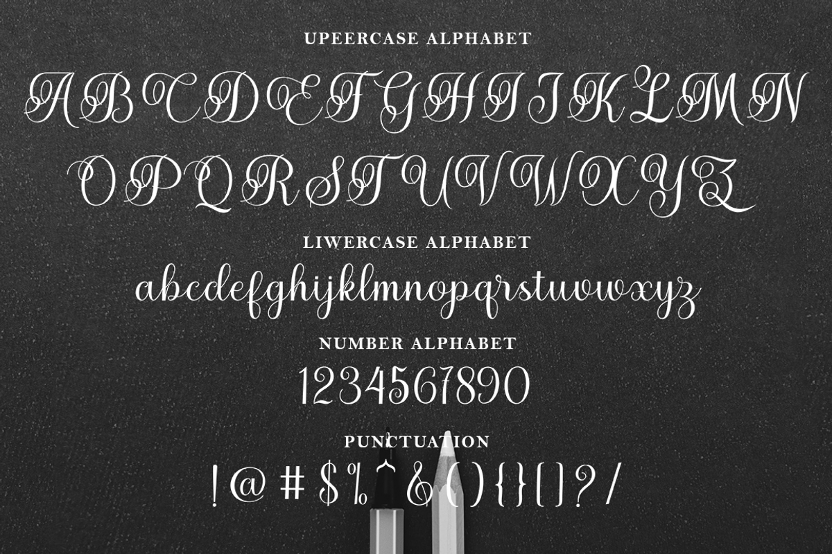 Anglesti Script, a Script Font by GloowStudio (Photo 8 of 9)