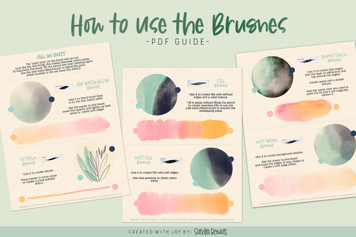 SB's Super Simple Watercolor Set, a Brush Add-On by Sandra Mejia (Photo 13 of 19)