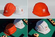 20+ Safety Helmet Mockups Bundle, a Mockup by Vitora Mockup (Thumbnail 8 of 14)