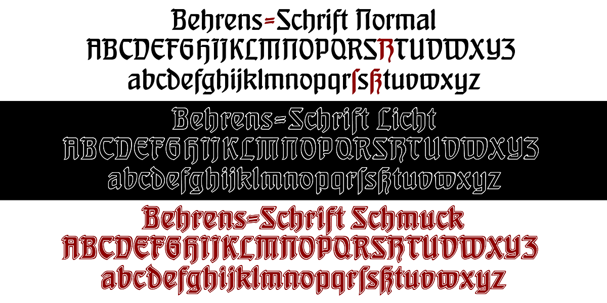 Behrens Schrift, a Blackletter Font by ingoFonts (Photo 4 of 8)