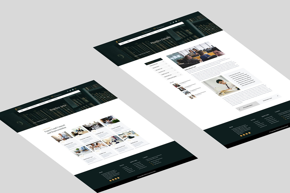 LegiStyle - Full Figma Website, a Websites & App Template by ZoomDrive (Photo 3 of 9)