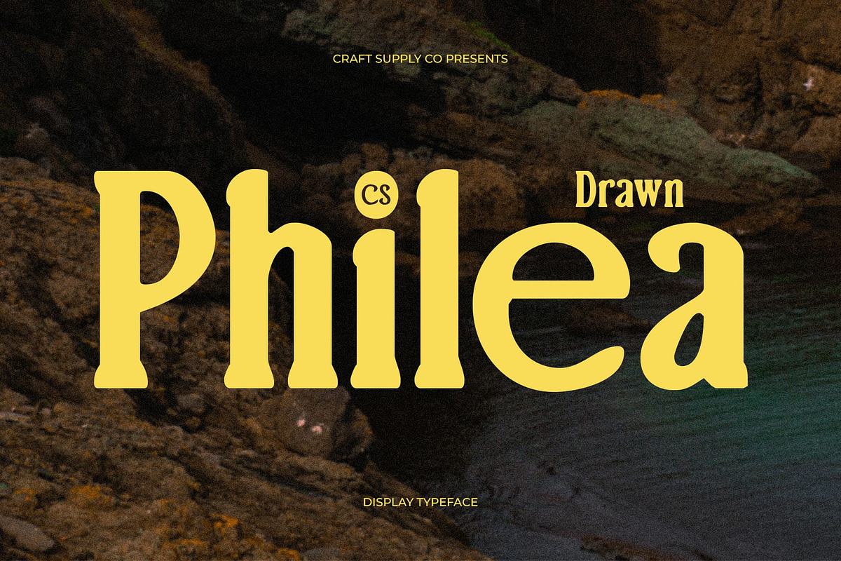 CS Philea Drawn, a Serif Font by Craft Supply Co. (Photo 1 of 8)