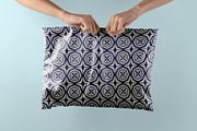 Blue tile seamless ornament patterns, a Pattern Graphic by ExpressShop (Thumbnail 3 of 5)