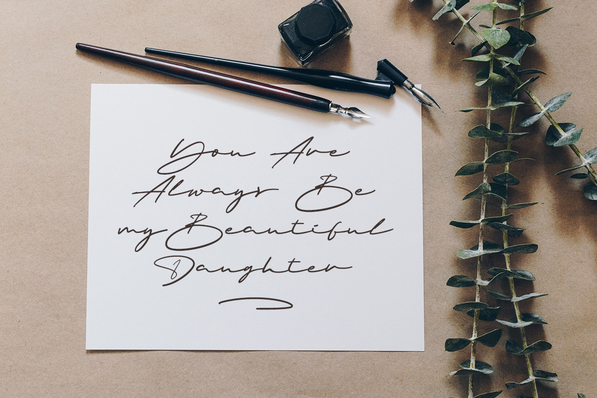 Briana | 2 Styles Signature Font, a Script Font by Scratch Design (Photo 6 of 15)