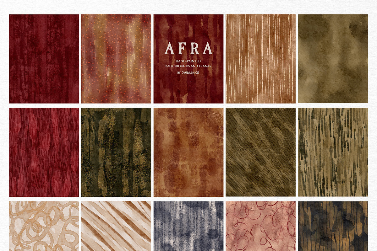 Afra | Autumn Backgrounds and Frames, a Background Graphic by GVGraphics (Photo 10 of 13)