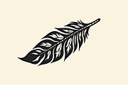 Leaf Earring Silhouette Bundle, a Graphic by balal (Thumbnail 3 of 11)