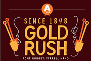 Tyrrell Hand Distressed by A-Type, a Font by Tyrrell Creative (Thumbnail 3 of 4)