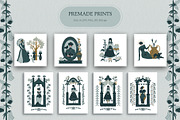 Gothic picnic, a Person Illustration by Vector Mystery (Thumbnail 5 of 12)