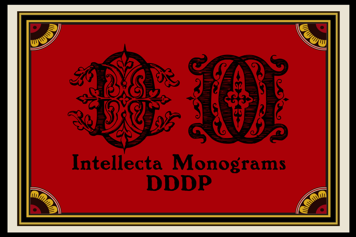 Intellecta Monograms Collection, a Font by Intellecta Design (Photo 5 of 5)