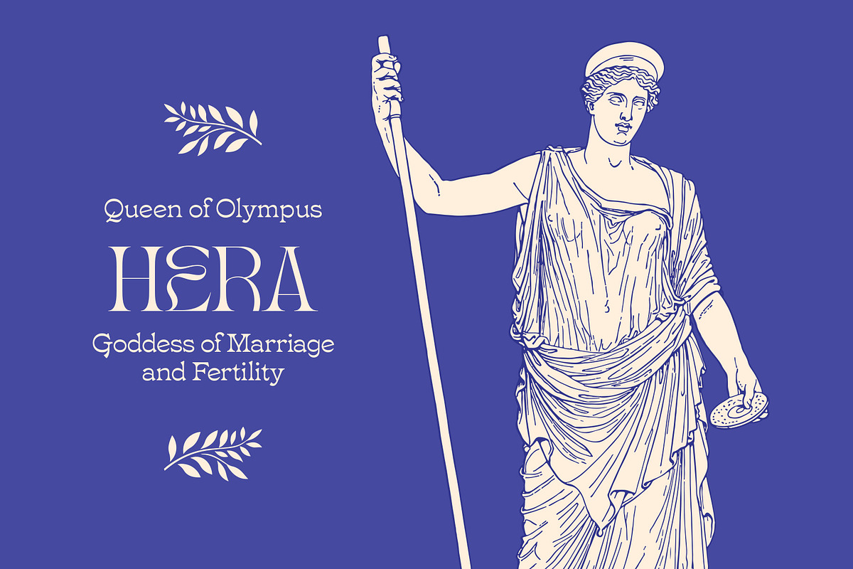 Pantheon - Greek & Roman Mythology, an Illustration by Graphic Goods (Photo 2 of 15)