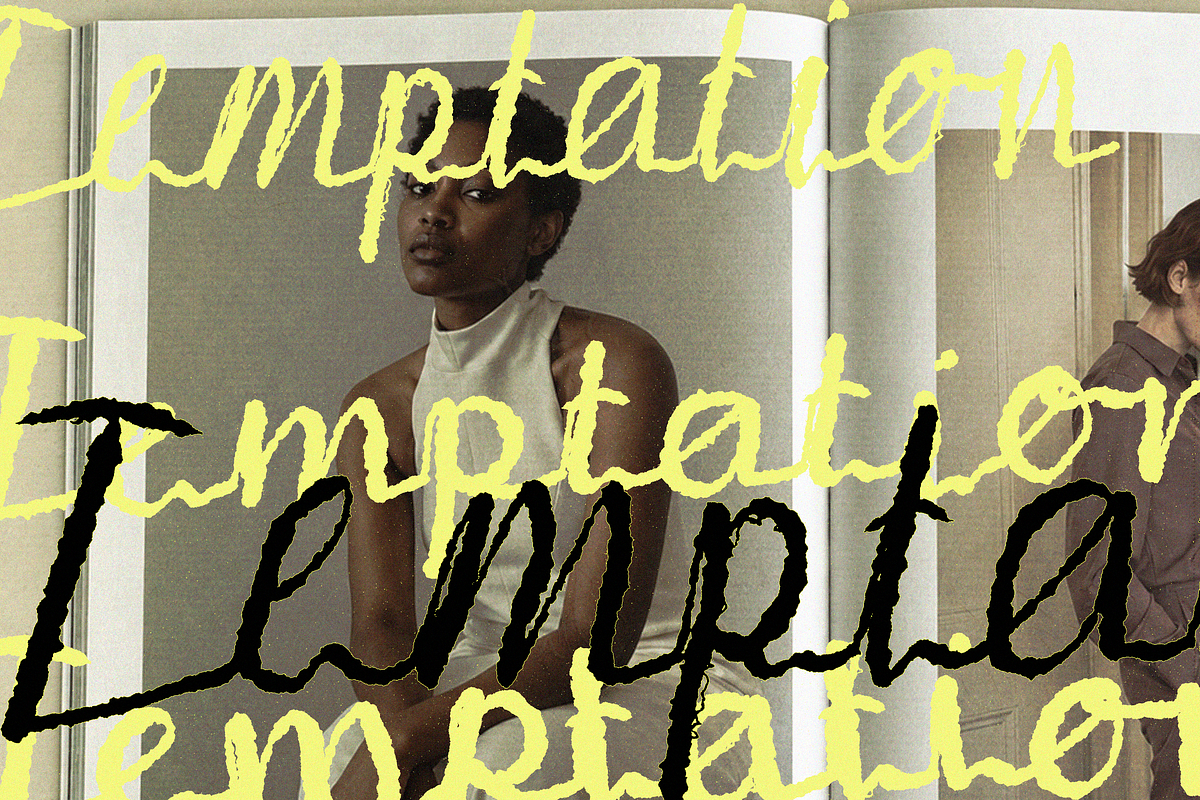 Windrow - Brush Cursive Font Family, a Handwritten Font by Lilithcollageart (Photo 6 of 8)