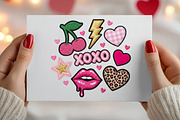 Colorful Embroidered Valentine PNG, an Illustration by Canvas Craft (Thumbnail 5 of 7)