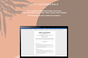 ATS Friendly Resume Template, a Resume Template by UX-group (Thumbnail 6 of 6)