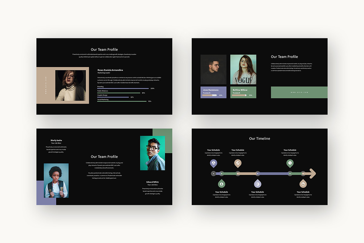 Gvio : Botanical Bliss Google Slides, a Presentation Template by Punkl Camp (Photo 14 of 16)