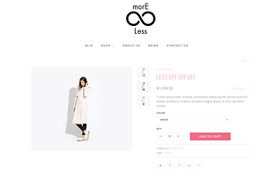 MorELess - Shopify Theme