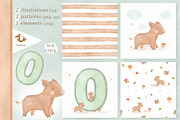 Pokraky_Cute Baby Boar, an Animal Illustration by Pokraky (Thumbnail 1 of 5)