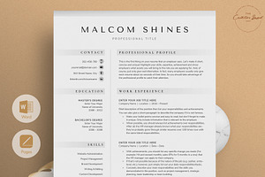 Resume/CV - The Shines