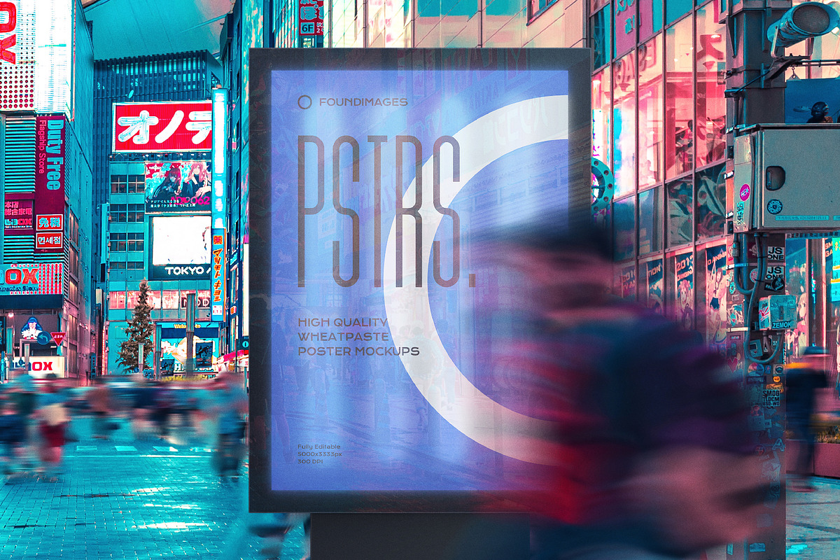 Poster outdoor indoor mockup bundle, an Advertising Mockup by FoundImages (Photo 42 of 64)