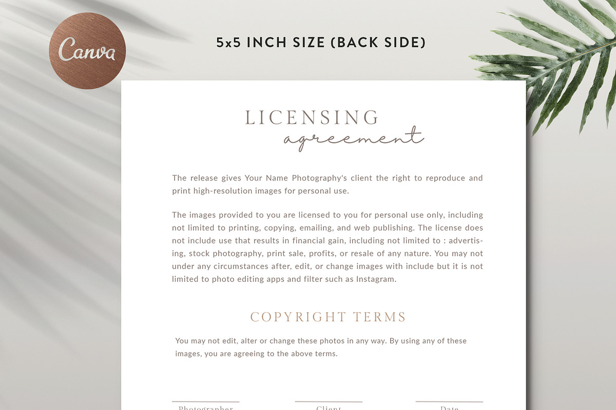 Photo Print Release PR007, a Marketing Template by Bellenity Design (Photo 4 of 4)