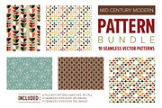 MID CENTURY MODERN Pattern Bundle, a Pattern Graphic by Anugraha Design (Thumbnail 3 of 6)