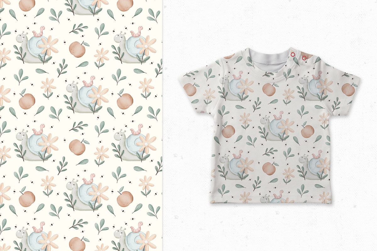 Snail, a Pattern Graphic by AnnieArt (Photo 3 of 4)