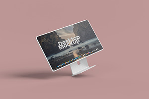 IMac Desktop Mockup