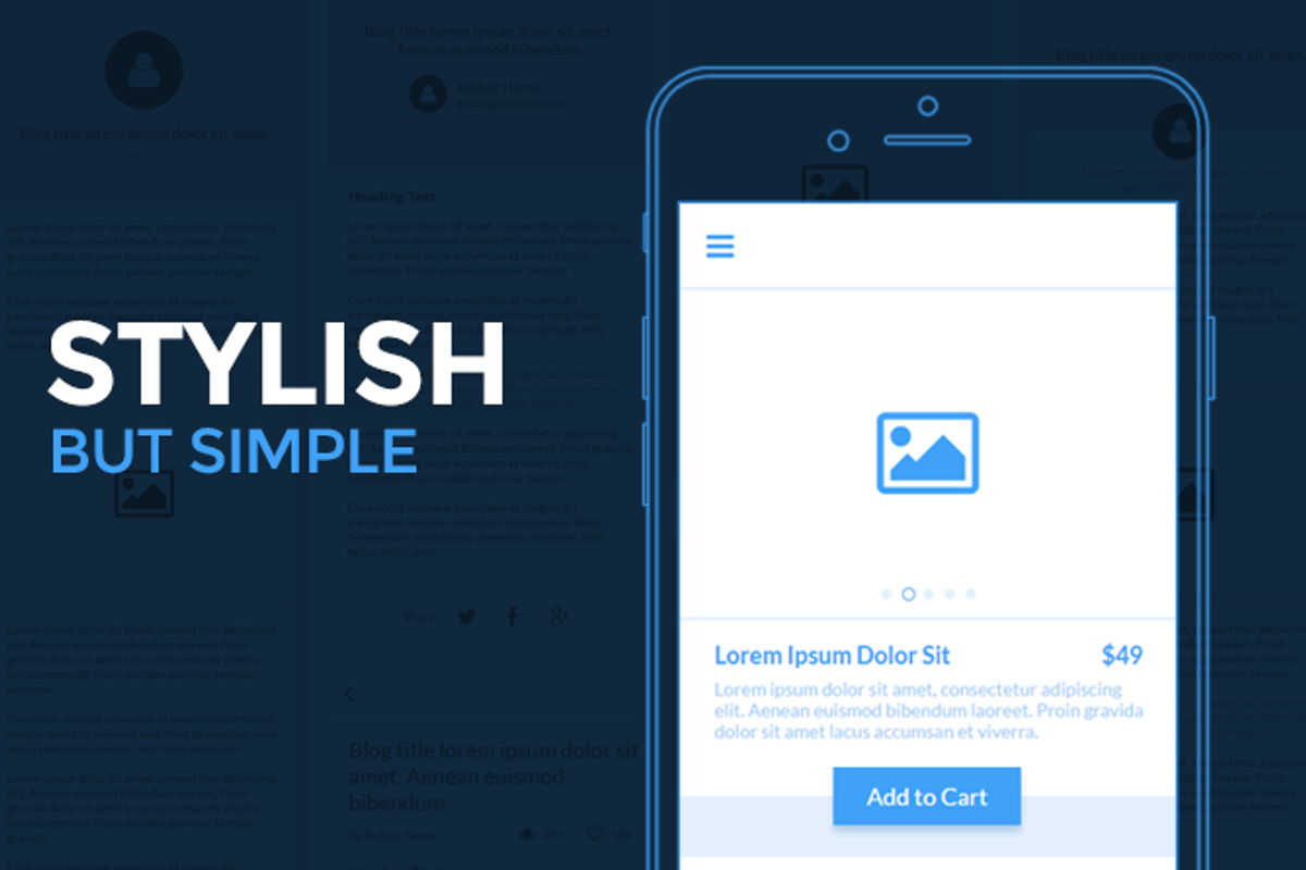Axure Mobile Wireframe Kit, a Wireframe Template by Axure Themes (Photo 2 of 4)