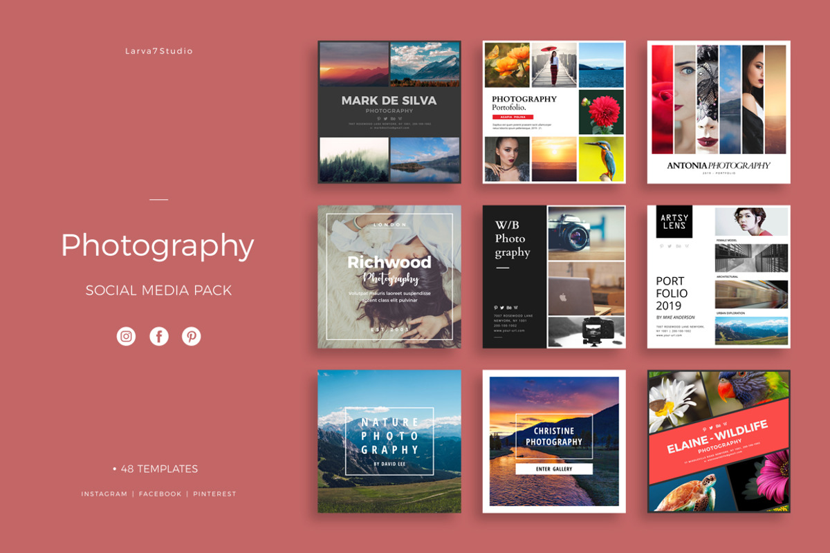 Social Media Bundle | SAVE 68%, a Social Media Template by Studio Siv (Photo 4 of 6)