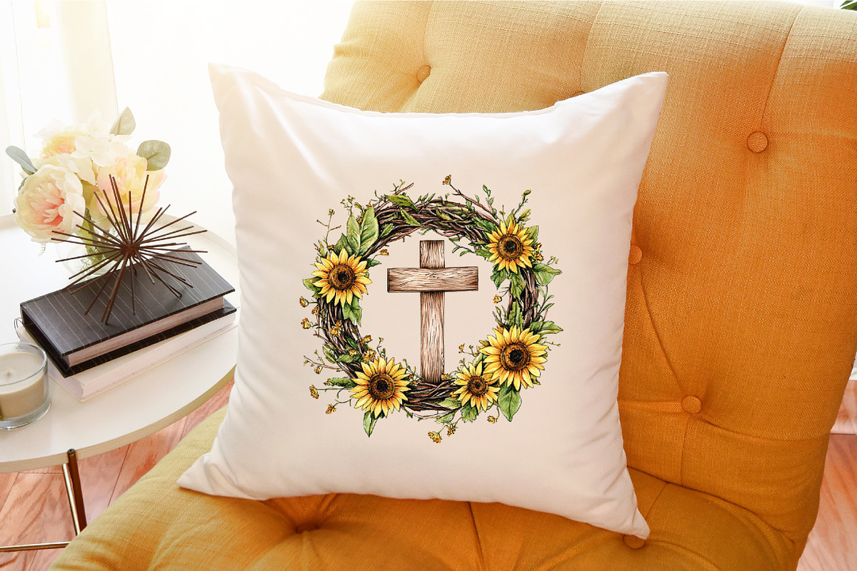 Christian Rustic Summer Clipart, an Illustration by Sublimation Artist (Photo 6 of 6)