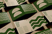 Set of Bifold Brochure Mockup, an Advertising Mockup by Hubzway (Thumbnail 2 of 2)