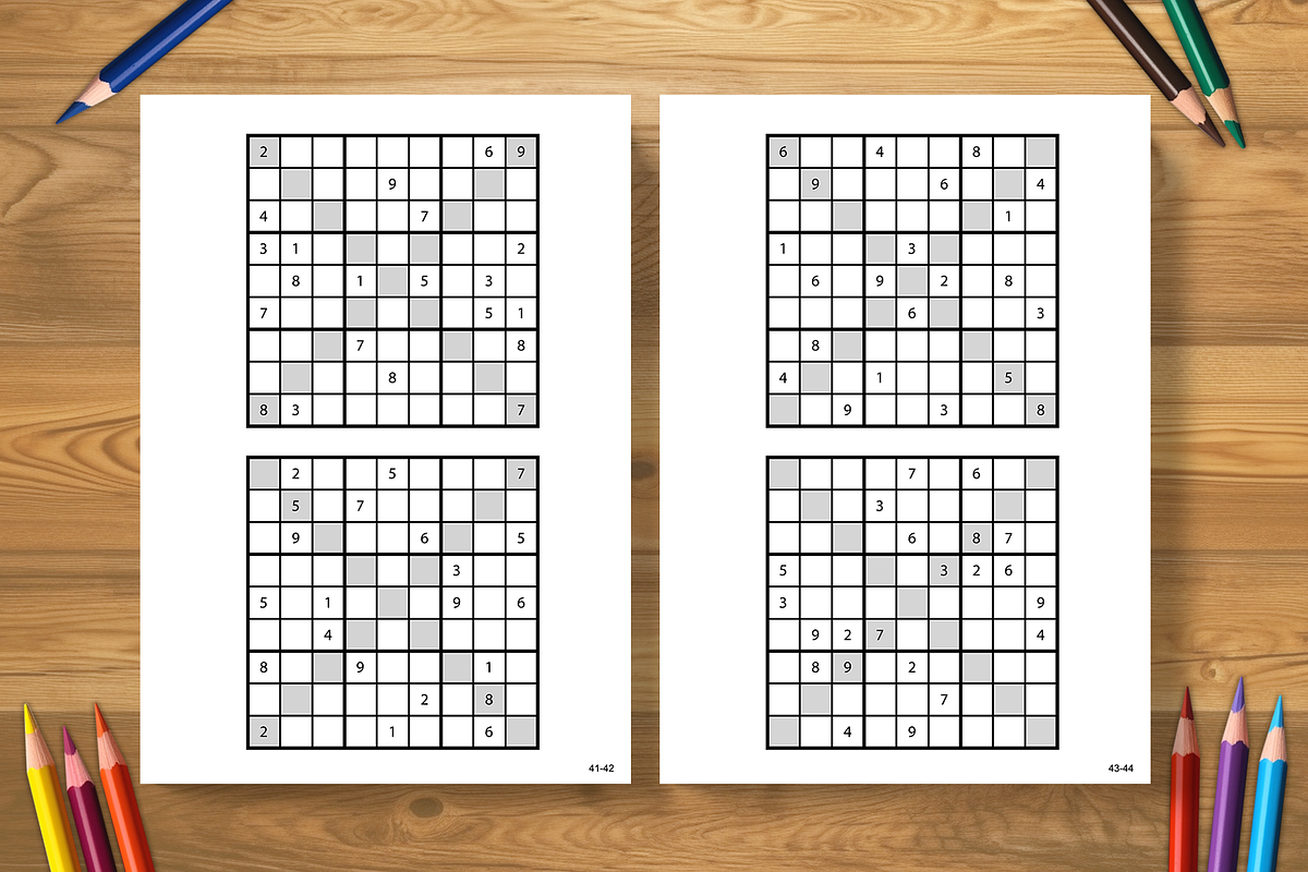 Sudoku X - 1 book (2025), an Illustration by Cruiz Studio (Photo 2 of 2)