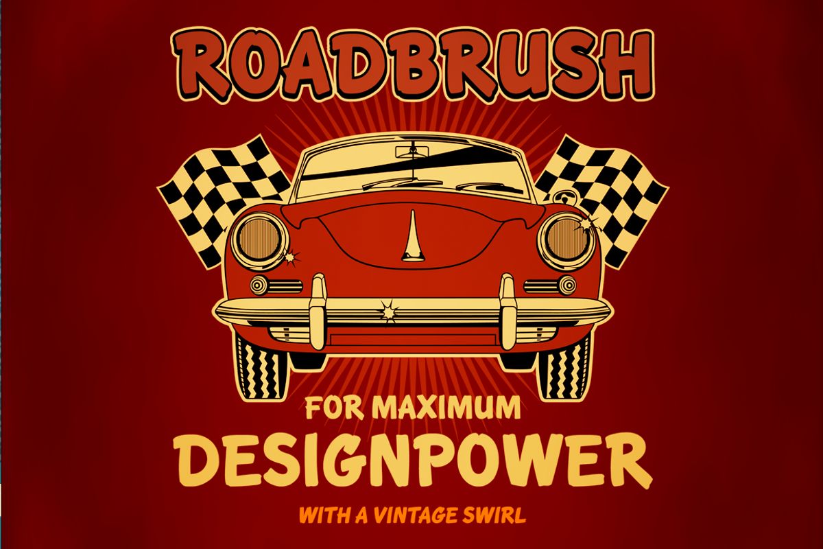 Roadbrush Hand Lettering preview 2