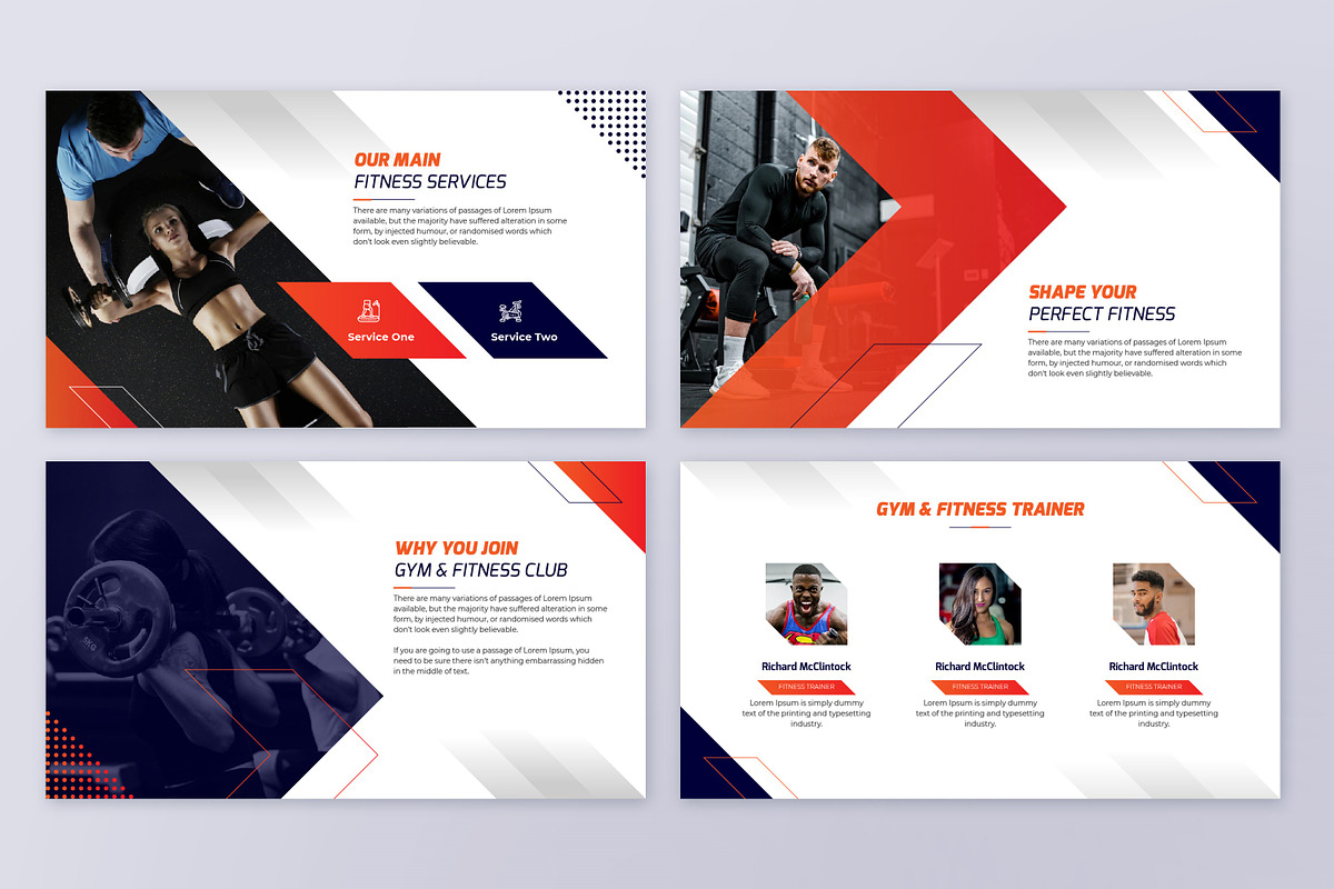 Fitness Google Slide Presentation, a Presentation Template by zahidhossainalif (Photo 4 of 5)